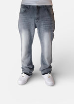 Load image into Gallery viewer, Grey Flared Jeans